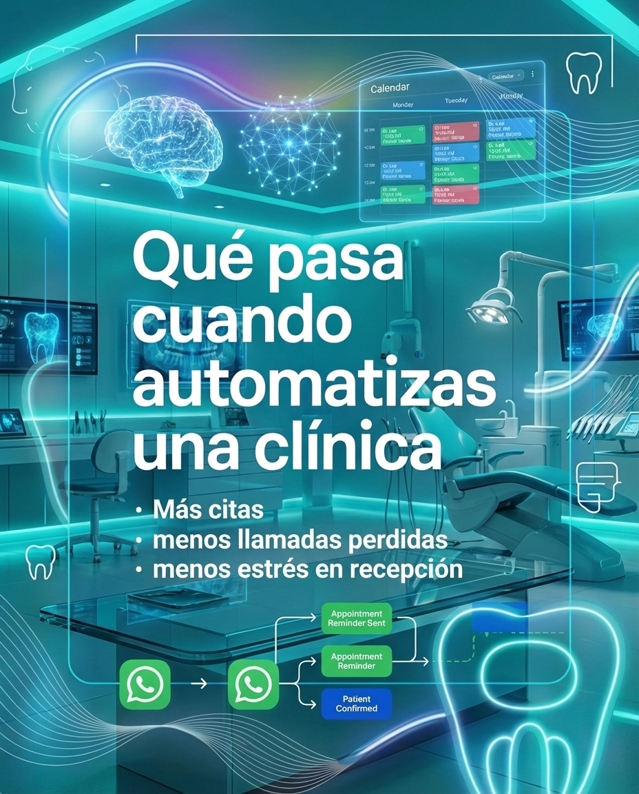 Qué pasa cuando automatizas una clínica